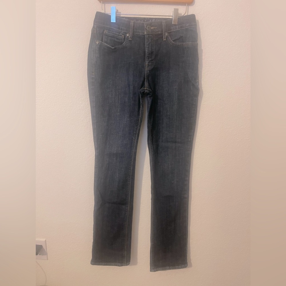 Levi’s 525 straight leg dark blue denim